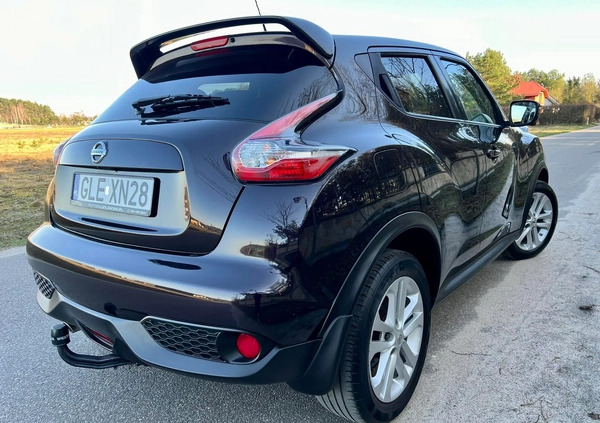 Nissan Juke cena 42900 przebieg: 167671, rok produkcji 2015 z Lębork małe 529